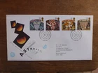 GREAT BRITAIN 1990 ASTRONOMY SET 4 STAMPS FDC FIRST DAY COVER