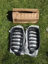 For BMW 6 Series F06 M6 F12 F13 M6 12-18 Carbon Front Kindney Grille Gloss Black