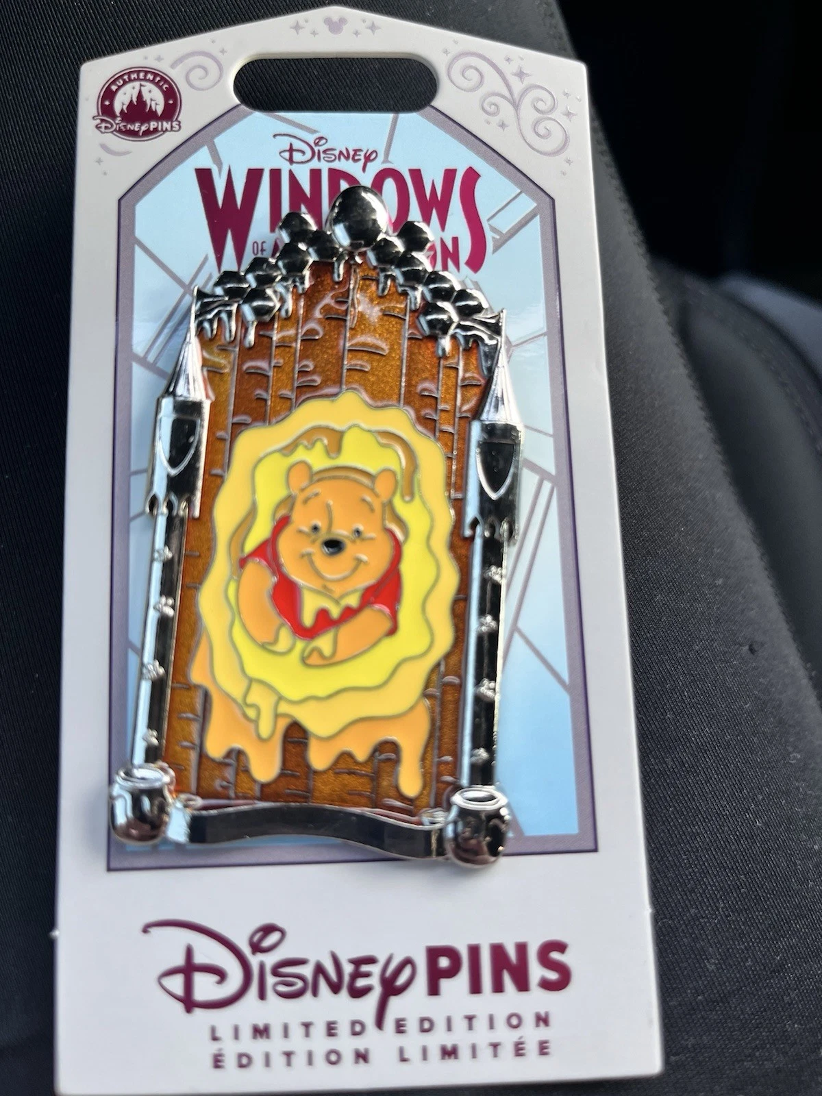 2026 Windows Of Attraction Disney World Adventures Of Winnie Pooh LE Pin