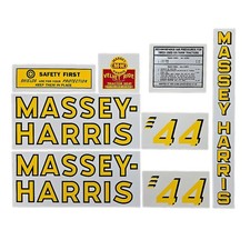 Mylar Decal Set Fits Massey Harris 44 Tractor