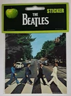 THE BEATLES  Music Sticker - Abbey Road 10cm x 10cm