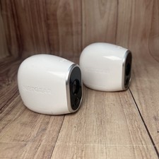LOT OF 2 Netgear Arlo VMC3030 Wireless In/Outdoor Security Camera - NO Battery