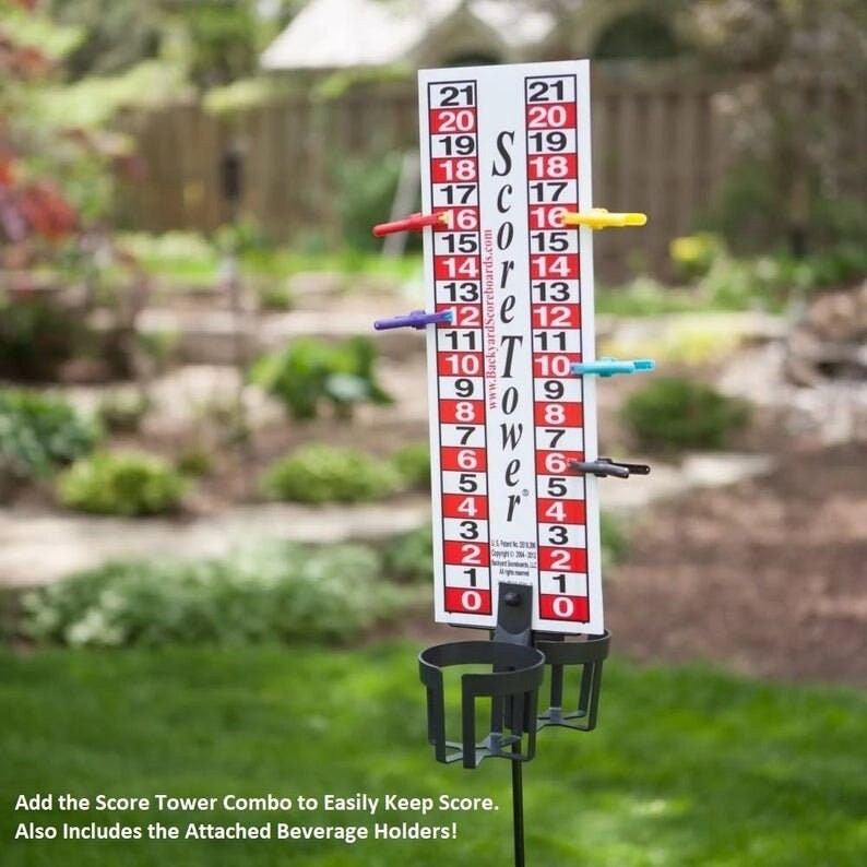 Cornhole Boards Set Skips Garage Coast Guard Foldable Legs UV Ink