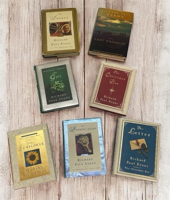 Lot Of 7 Richard Paul Evans Signed Books The Gift, The Sunflower, The Letter  HC