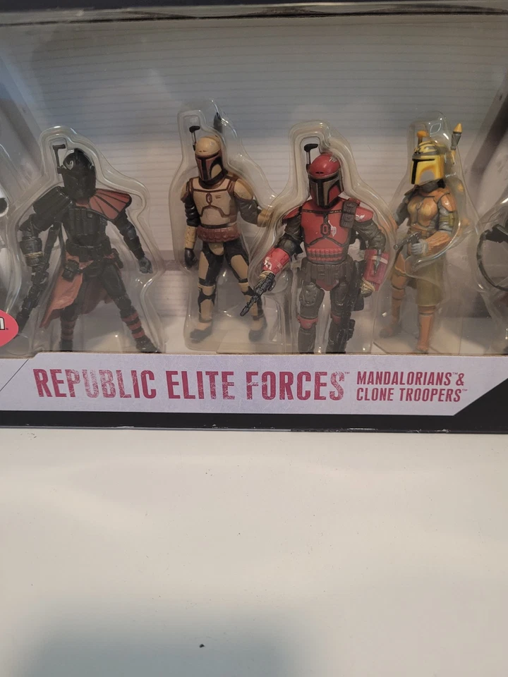 Star Wars 30th 77-07 Republic Elite Forces Mandalorians Clone Troopers Sellado Foto 2 de 4