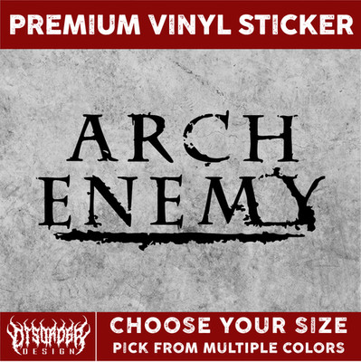 ARCH ENEMY [VINYL STICKER]-for Car/Truck WINDOW-LAPTOP-FOLDER-YOU PCK CLR/SIZE