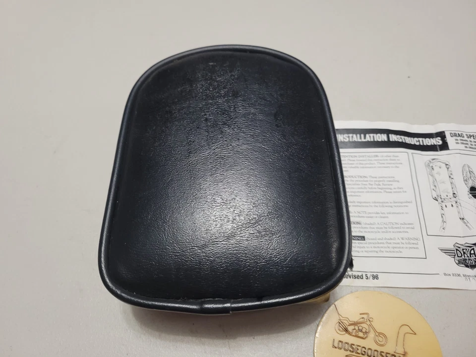 Cojín de respaldo de barra Sissy de colección Drag Specialties Harley Davidson Chopper Foto 2 de 4