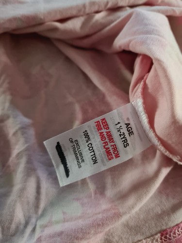 Mädchen 18-24 Monate Erdbeere Kurzarm Tunika Kleid Sommer Kleidung Next da - Bild 5 von 7