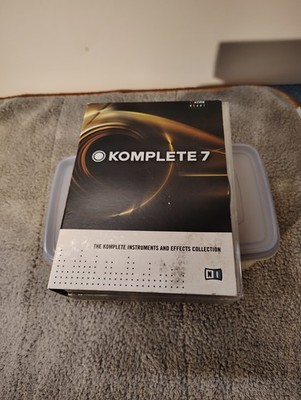 Komplete 7 Native Instruments & Effects Collection 12 Discs  SHIPS FAST