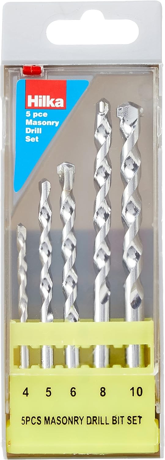 Hilka 49805005 Masonry Drill Bit Set