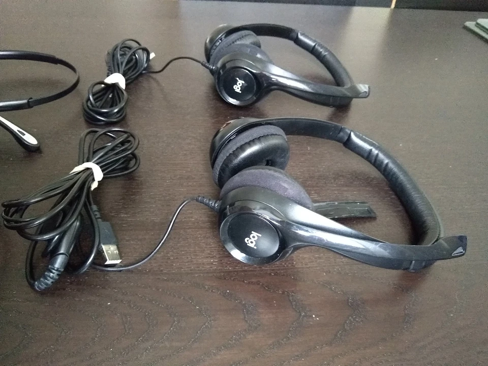 4 x Headset Job Lot Bundle, Logitech, Wantek, Parts Only, Free Post - Image 3 of 4