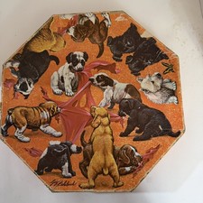 1968 Vintage Springbok Okta Puzzle Puppies By Guy Coheleach, 500 Pieces