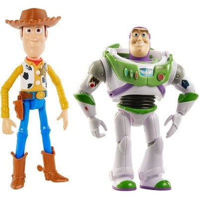 Pixar Toy Story Buzz & Woody 7'' Pizza Planet Adventure Figure Set