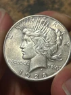 1928 P Peace Silver Dollar $1 KEY DATE AU with Luster Philadelphia *T241