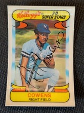 1978 Kelloggs 3D Baseball #5 Al Cowens - Kansas City Royals