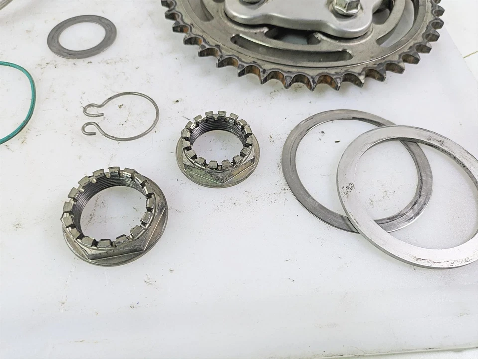 Ducati Streetfighter 848 2012 piñón trasero montaje de freno y piezas de eje 82510381A Foto 3 de 4