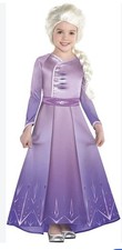 Disney Store Frozen II Elsa Dress Halloween Costume Size L 12-14 Years NWT