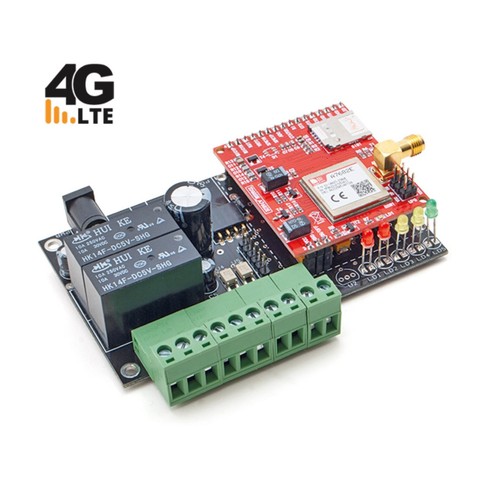 Telecontrollo GSM 4G/LTE bicanale – 2 ingressi/2 uscite, comando via SMS o chiam - Foto 1 di 3