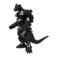Black Mechagodzilla Machine Godzilla Dragon Shoulder Cannon 9" Toy Action Figure