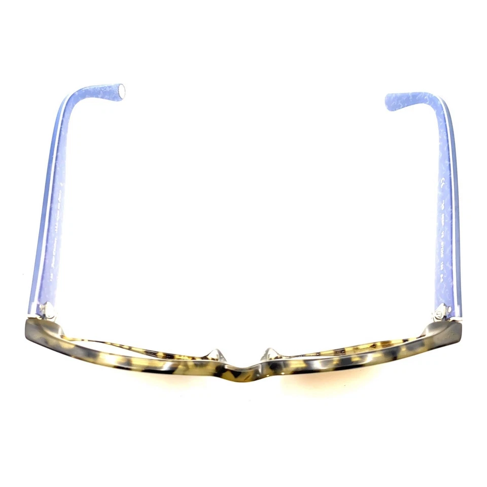 Gafas de sol Juicy Couture marrón azul tortuga rectangulares marcos 57-18 135 diseñador Foto 4 de 4