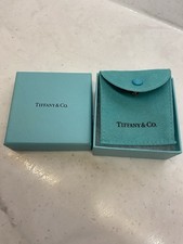 Tiffany Co Empty Blue Jewelry Gift Box 3 x3 x1.5