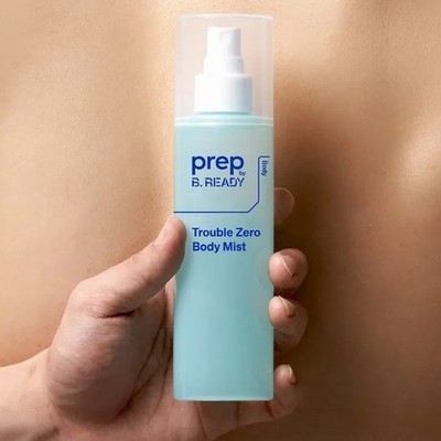 PREP BY B.READY Trouble Zero Body Mist 200ml For Men Soothing Blemish Body Mist
