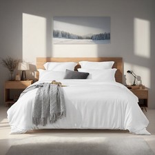 Extra Large Duvet Cover Set Crafted From Premium Breathable Microfiber