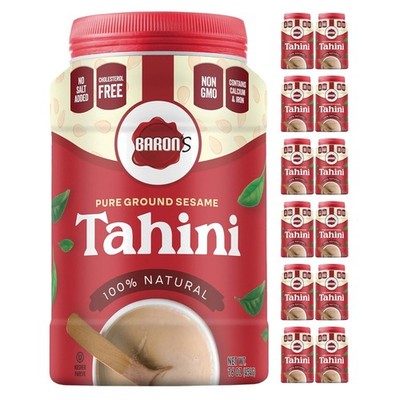 Stone-Ground Tahini - Silky Texture & Nutrient-Rich
