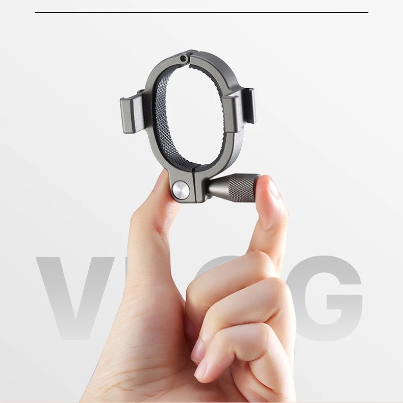 Dual Cold Shoe Stabilizer Quick Release Expansion Bracket For DJI Osmo Mobile 3 - Image 4 of 4