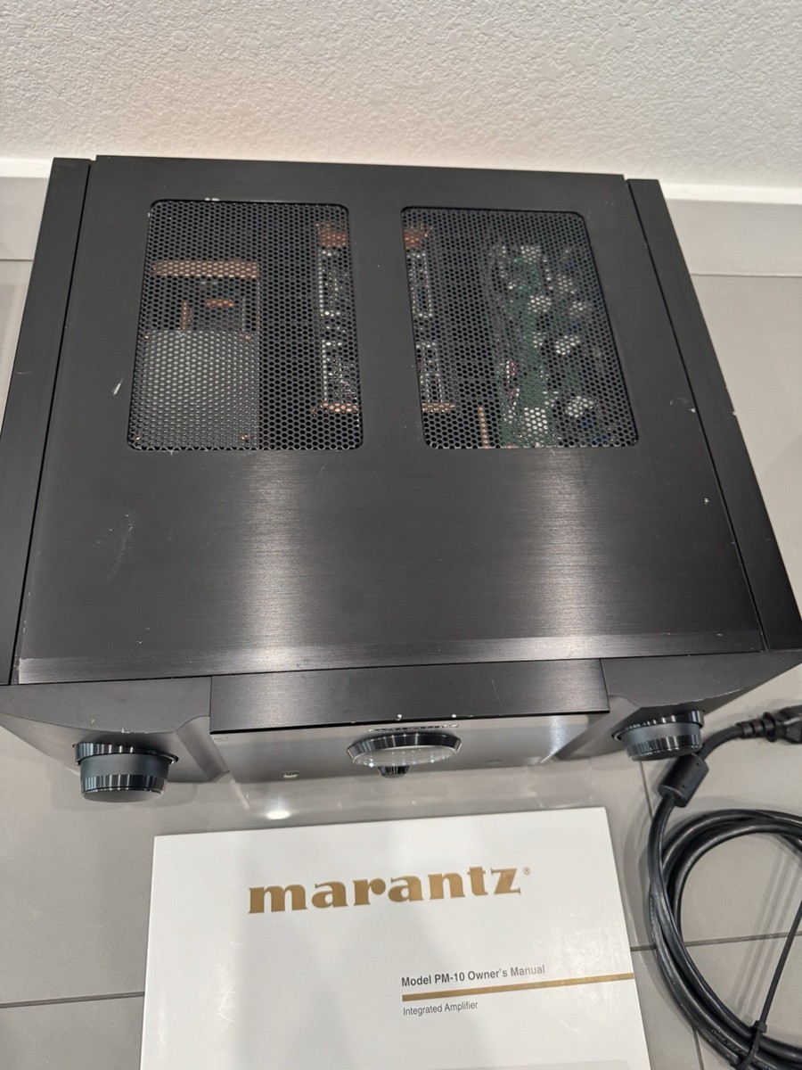 Marantz PM-10 Integrated Amplifier With Manual And Remote | eBay