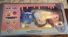 Disney Munchlings Collectors Edition Set Of 4 Scented Plush NIB