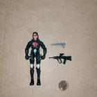 Gi-Joe Venom Vs Valor Baroness(v4) action figure W/accessories 2002- Hasbro-READ