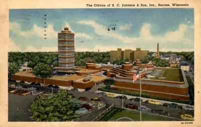 S. C. Johnson & Son, Inc., Racine, Wisconsin, Research and Development Postcard