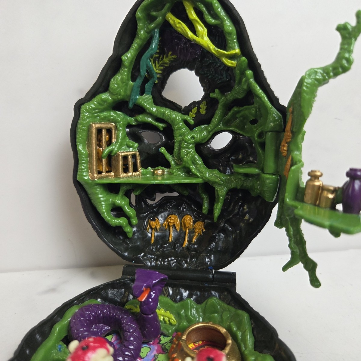 ［希少] マイティマックスゴリラの顔 Mighty Max Gorilla Vintage 1993 Mighty Max Doom Zone Ape King Gorilla Playset With