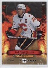 2007-08 Fleer Hot Prospects Commodities Red 33/100 Jarome Iginla #118 HOF 0dg
