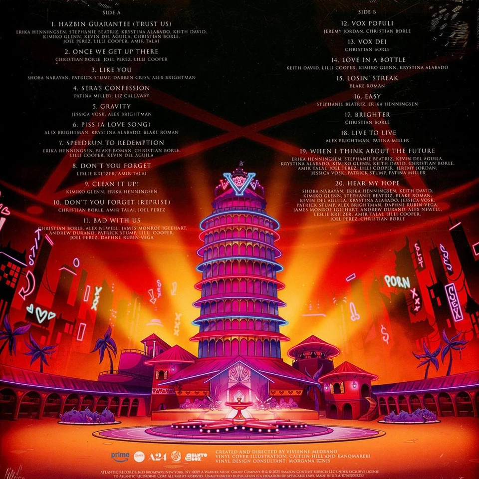 V.A. - OST Hazbin Hotel: Season Two Splatter Vinyl (2025 - US - Original) - Image 2 of 3