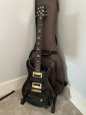 PRS SE Custom 22 Semi Hollow Electric Guitar, Korean, 2015, Charcoal Burst