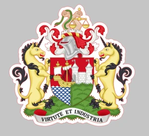 Arms of Bristol City Council Self Adhesive Vinyl Sticker
