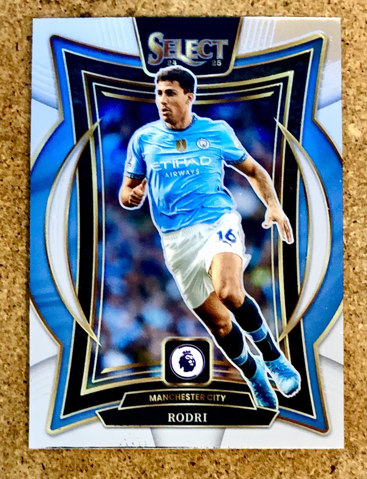 2024-25 Panini Select Premier League Base Terrace Rodri #52 Manchester City