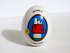 SNOOPY PEANUTS CHARLIE BROWN AVIVA VINTAGE CERAMIC EASTER BEAGLE EGG 1972 — photo 1