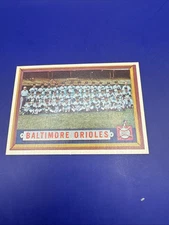 1957 Topps #251 Baltimore Orioles Nrmt Stunner Near Dead Centered Sharp