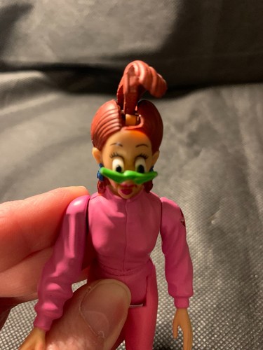 Vintage 1988 Kenner The Real Ghostbusters Fright Features Janine Action Figure - Picture 5 of 6