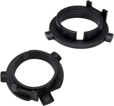 H7 LED Headlight Bulb Retainers Adapter Socket 2 Pack Conversion Kit