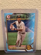 2022 Bowman Draft Yendry Rojas /499 Sky Blue Paper Parallel SD Padres #BD-2