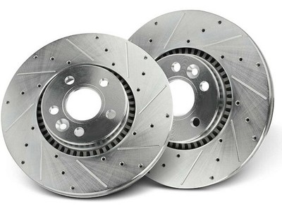 Front Autopart Premium Brake Rotor Set fits Volvo V60 2015-2018 37QMTZ