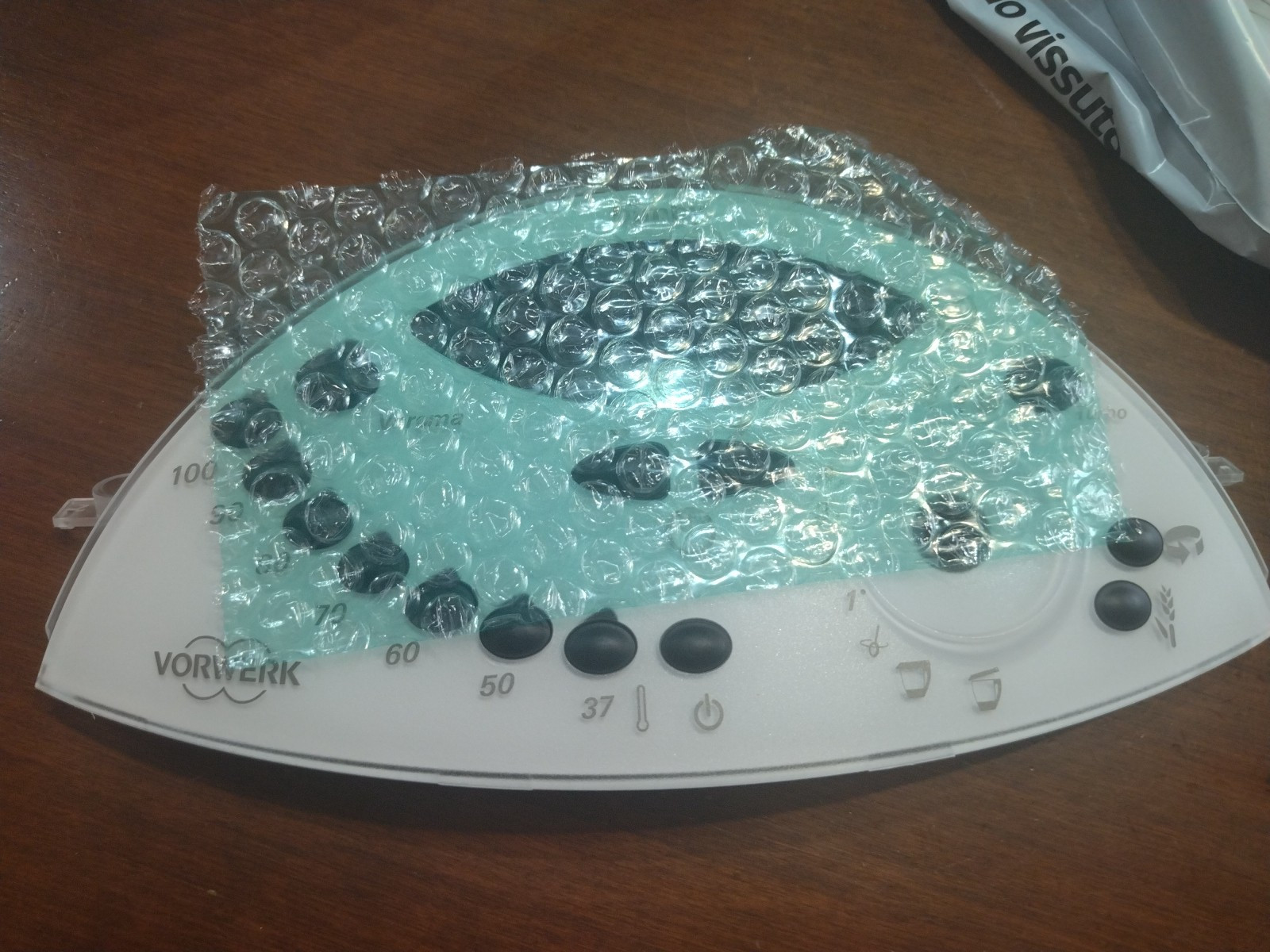 Casco Bimbo Mascherina Frontale Comandi Per Bimby TM31 - Ricambio Ad Alta Qualità, Colore Bianco Ricettario Bimby - Foto 7