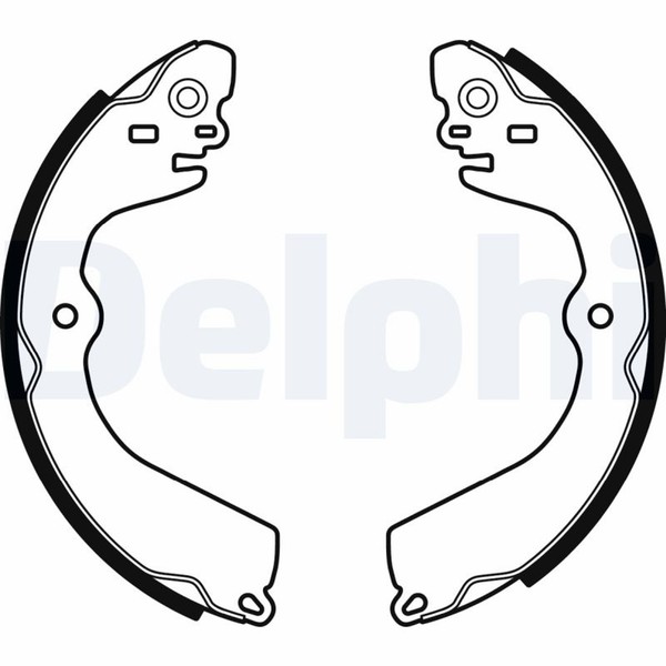 Delphi Bremsbackensatz LS2049 FüR Nissan Evalia NV200 Bus Dci 105 M20N 110 M20-image