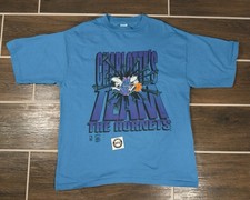 Vintage 90  s Charlotte Hornets NBA Basketball T-Shirt XL 