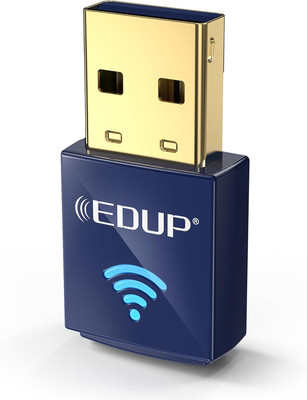 EDUP USB Bluetooth WiFi Adapter for PC, 4.0 Adapter, Wireless Blue 