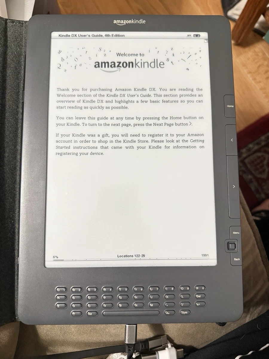 Amazon Kindle DX (2nd Generation) eBook Readers for sale | eBay
